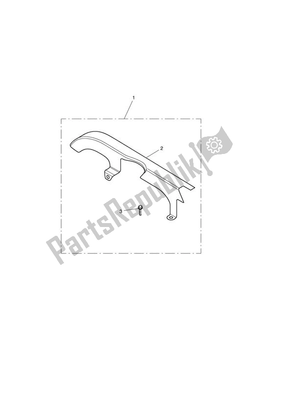 All parts for the Chain Guard, Chrome of the Triumph America Carburettor 790 2002 - 2007